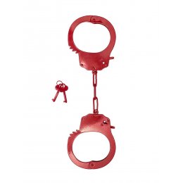 Красные стальные наручники