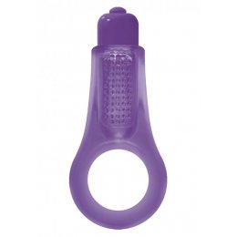 Фиолетовое эрекционное кольцо Firefly Couples Ring