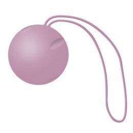 Нежно-розовый вагинальный шарик Joyballs Trend Single