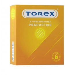Текстурированные презервативы Torex  Ребристые  - 3 шт.